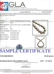 15-16.9mm Tahitian South Sea Pearl Necklace - AAAA Quality - Third Image