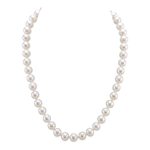 8.0-8.5mm White Freshwater Pearl Necklace - AAAA Quality