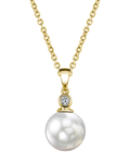 South Sea Pearl & Diamond Michelle Pendant