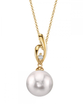 Akoya Pearl & Diamond Lois Pendant