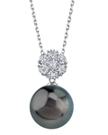 Tahitian South Sea Pearl & Diamond Alison Pendant