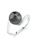 14K Gold Tahitian South Sea Pearl Felice Ring