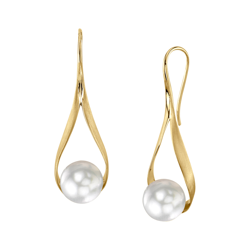 White South Sea Pearl Mel Earrings