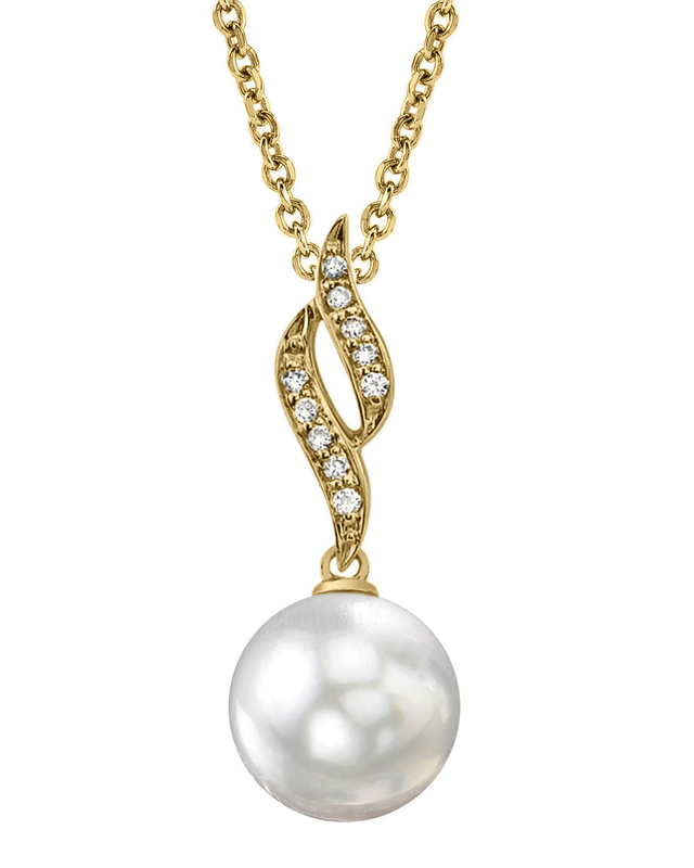 South Sea Pearl & Diamond Suzanna Pendant