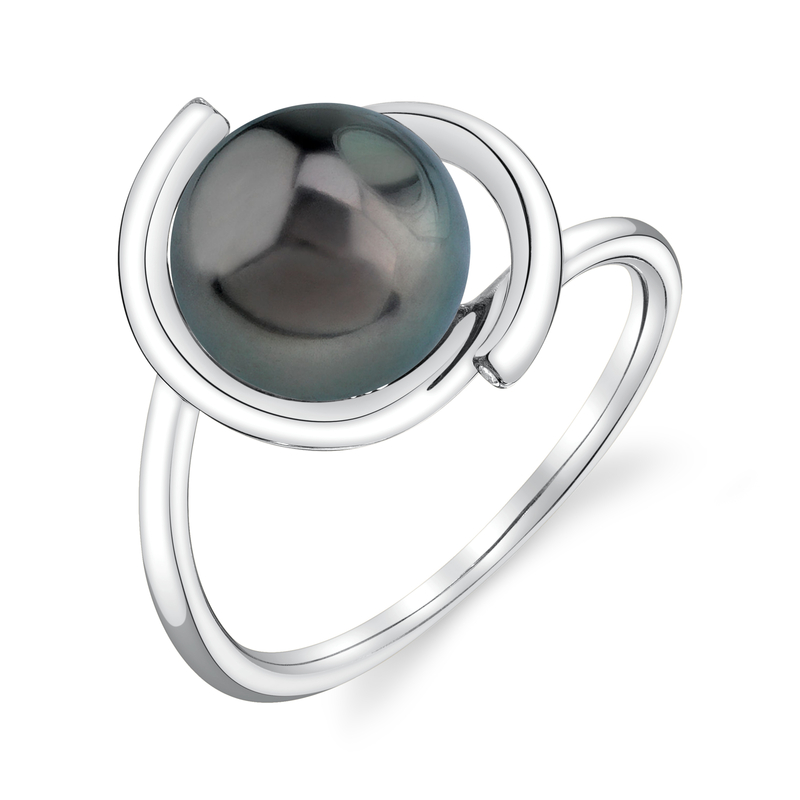 14K Gold Tahitian South Sea Pearl Felicia Ring