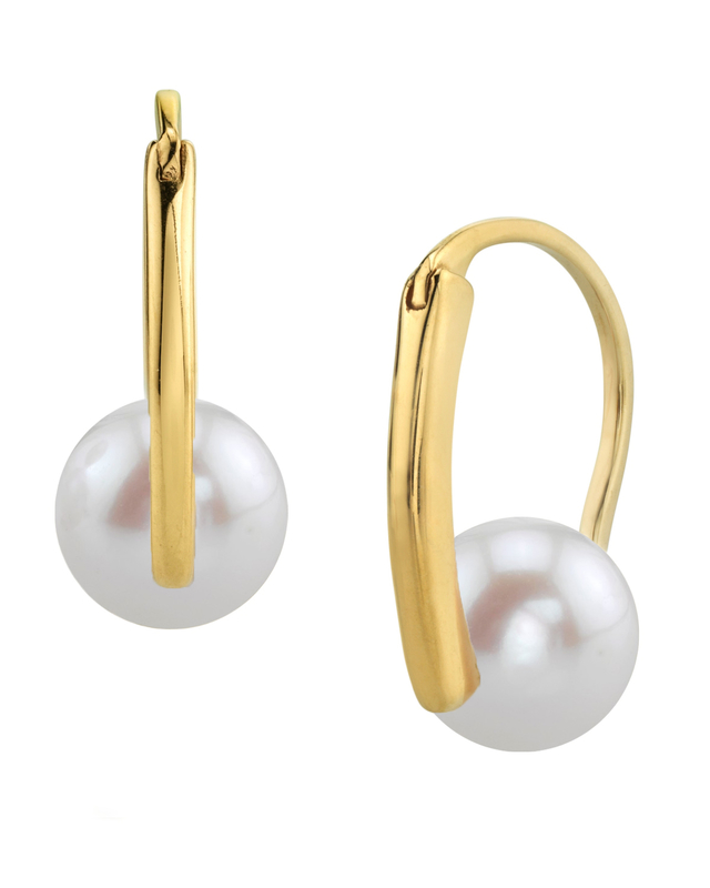 Freshwater Pearl Heather Earrings