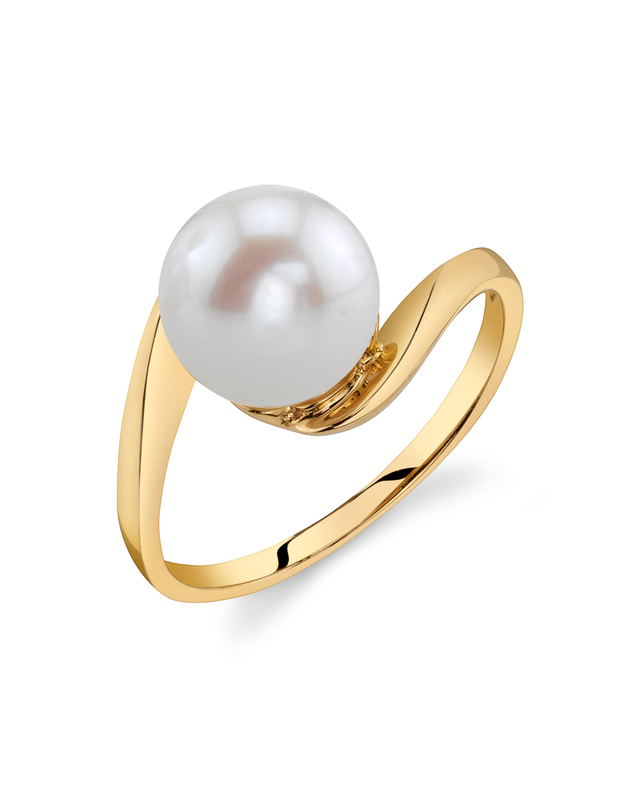 14K Gold Freshwater Pearl Felice Ring