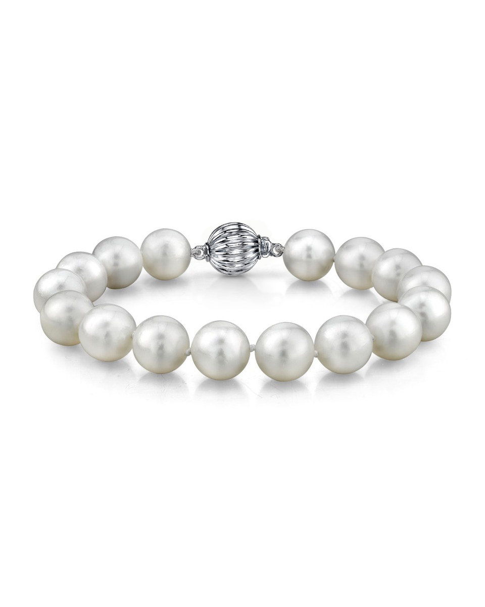 11-12mm White South Sea Pearl Bracelet