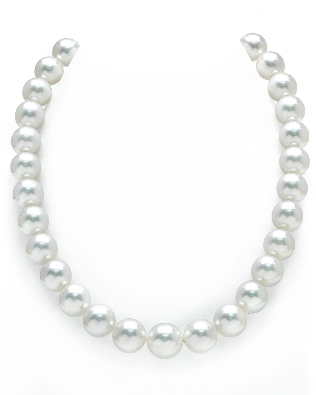 12-14mm White South Sea Pearl Necklace - Certified AAA+ Quality