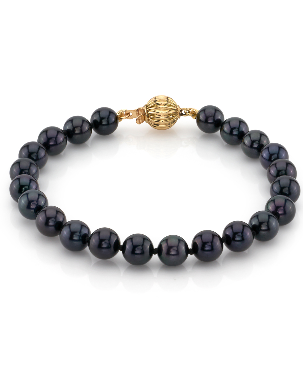 6.5-7.0mm Akoya Black Pearl Bracelet