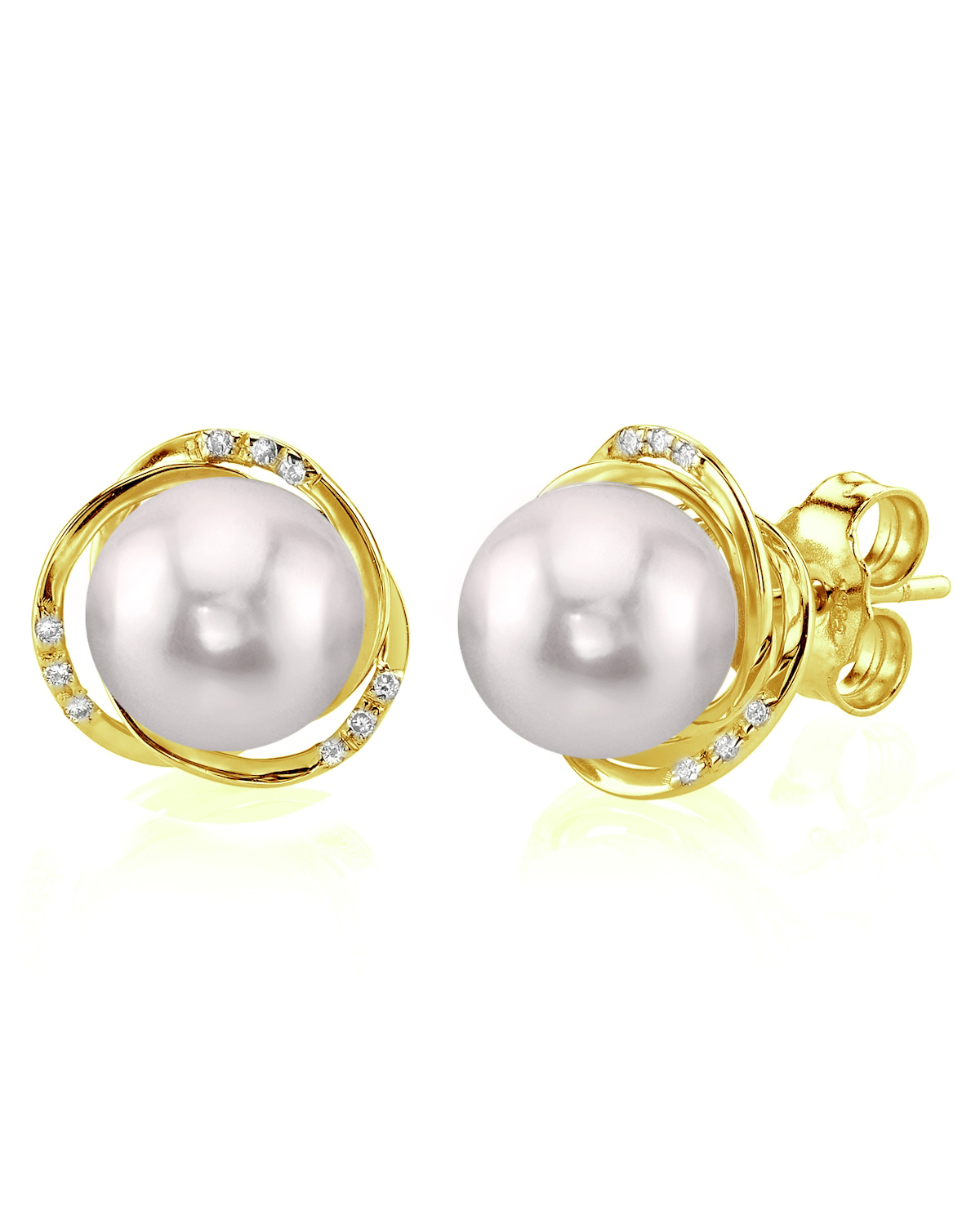 Akoya Pearl and Diamond Lexi Earrings