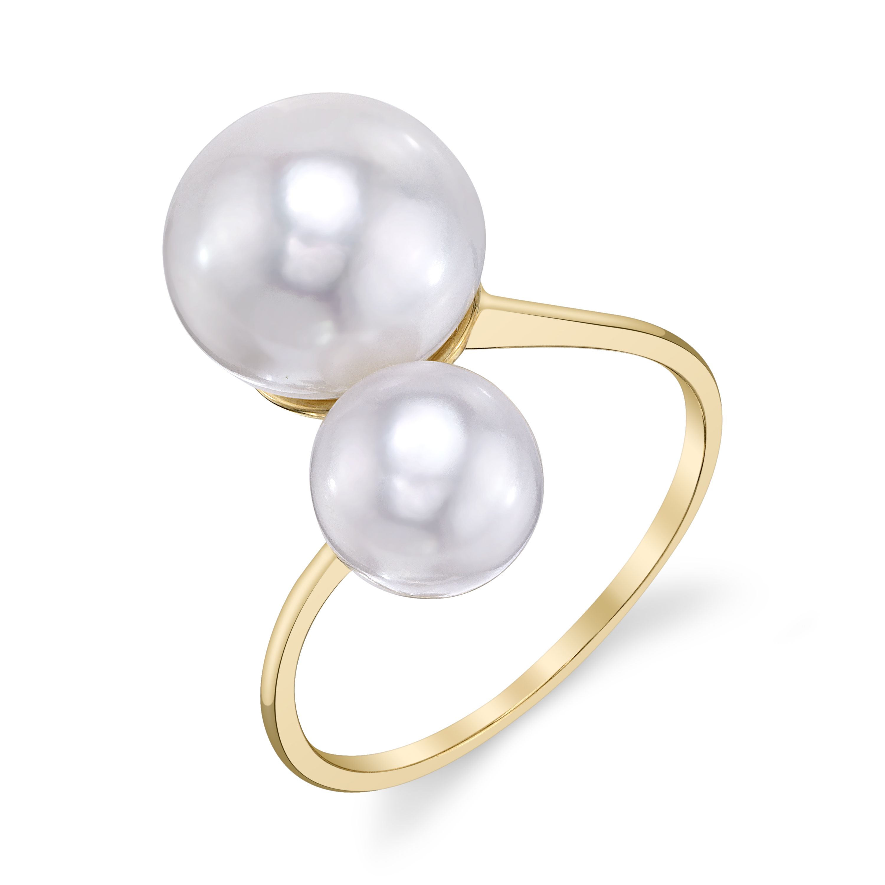 14K Gold Freshwater Pearl Cecilia Ring