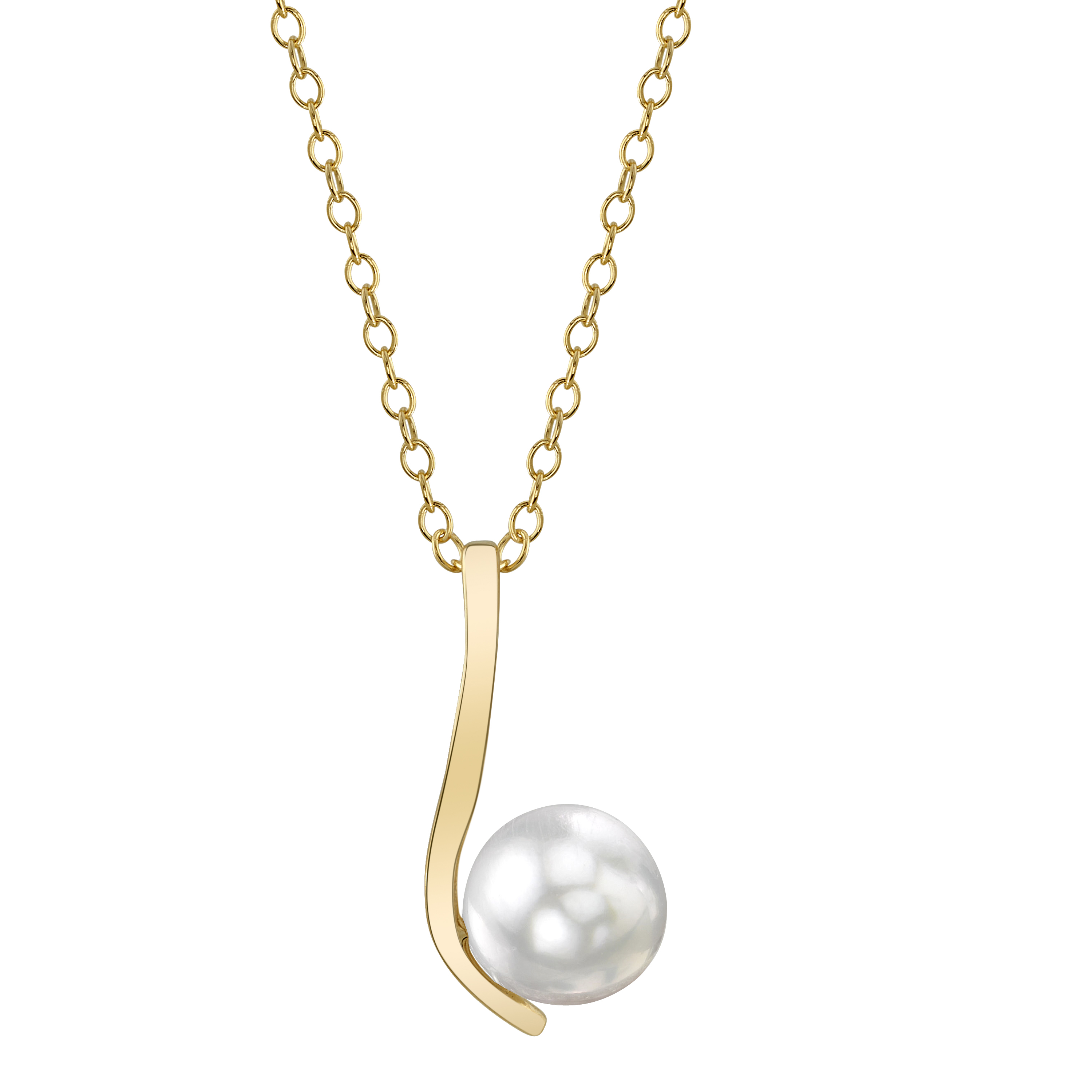 White South Sea Pearl Elizabeth Pendant