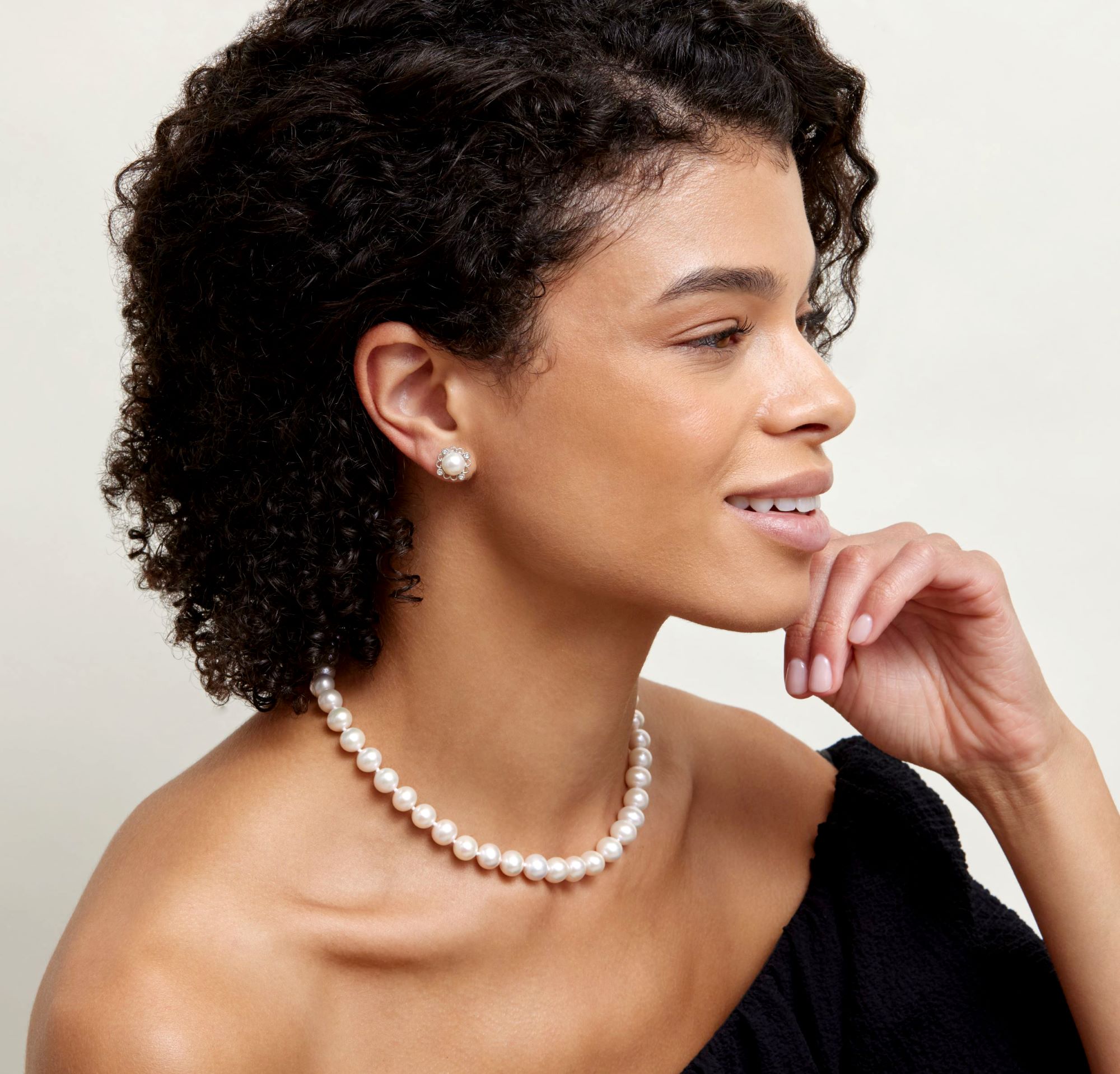 Japanese Akoya Pearl Lea Earrings