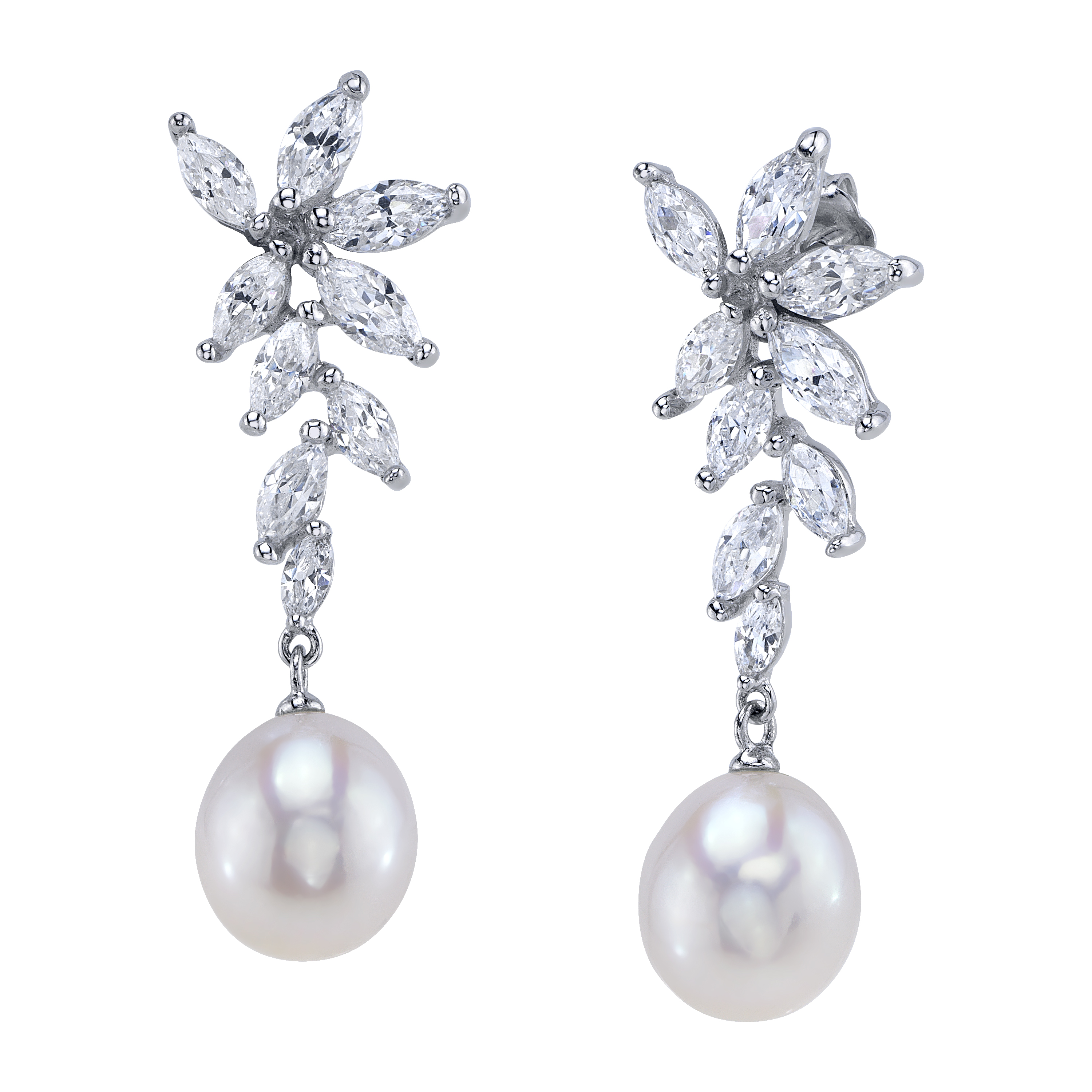 White Freshwater Pearl Legacy Earrings